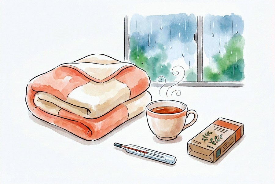 市販薬・漢方の水彩イラスト