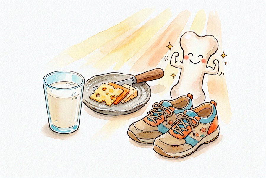 生活習慣病の水彩イラスト