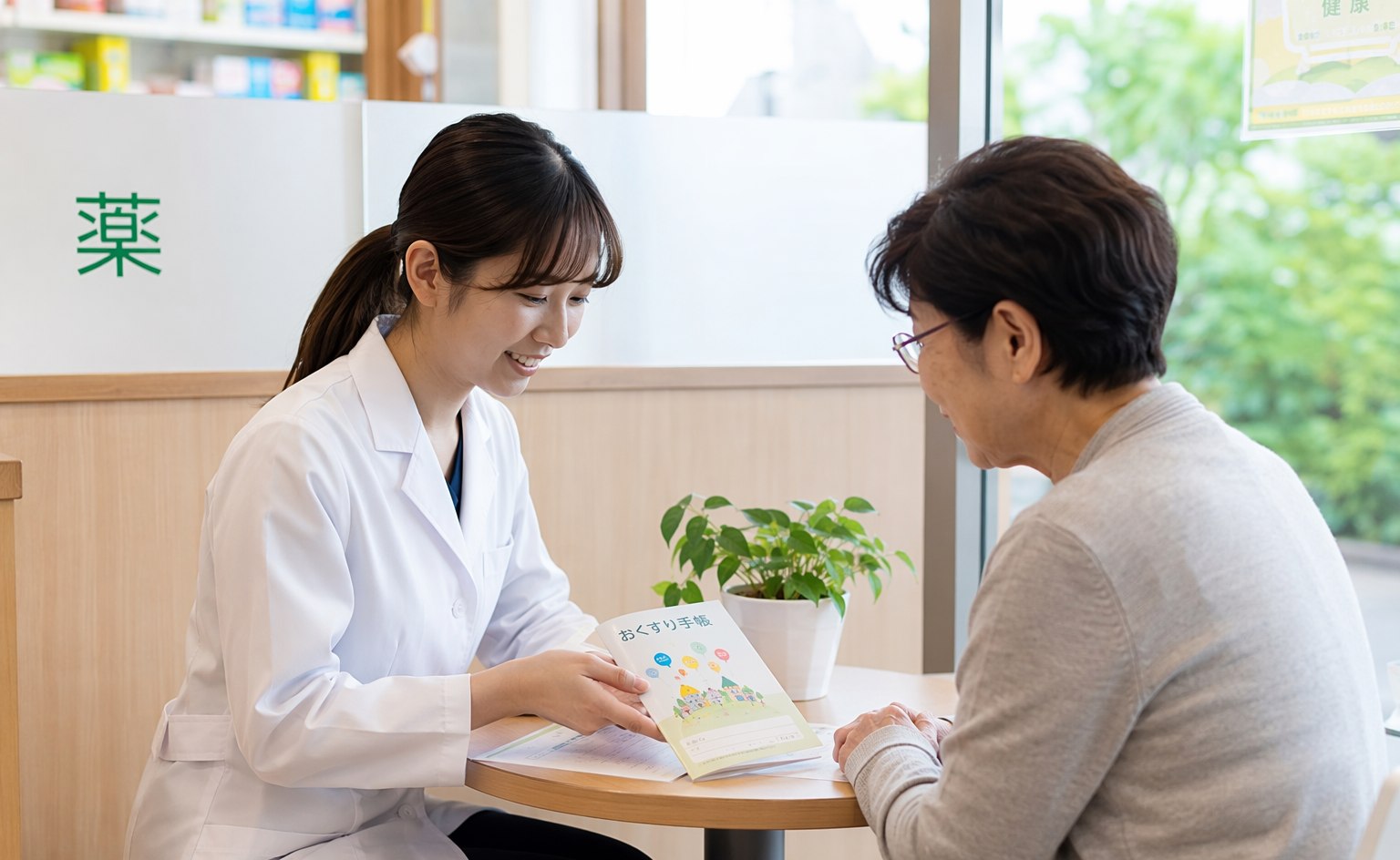 健康相談の様子